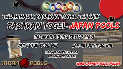 Telah hadir pasaran togel japan pools di togelcc