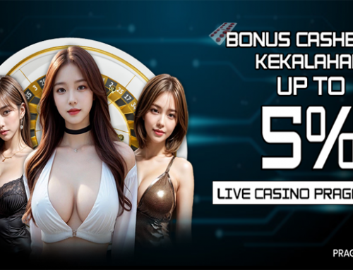 BONUS KEKALAHAN LIVE CASINO PRAGMATIC PLAY UP TO 5%