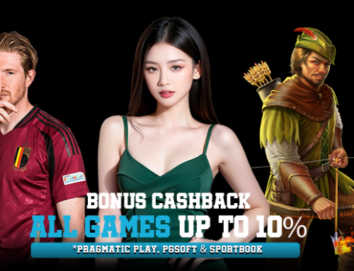 BONUS KEKALAHAN UP TO 10% ( SLOT GAMES,PG SOFT, LIVE CASINO, & SPORTSBOOK)