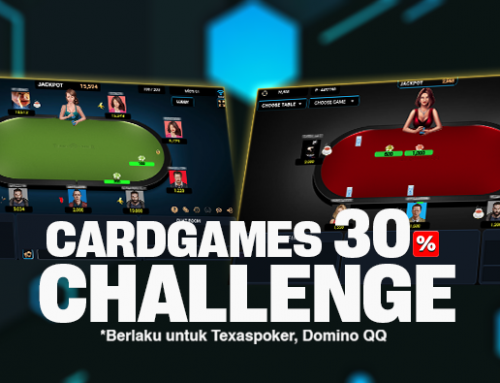 BONUS EXTRA MINGGUAN Up to 30% – CARD GAMES ( Texaspoker & Domino QQ )